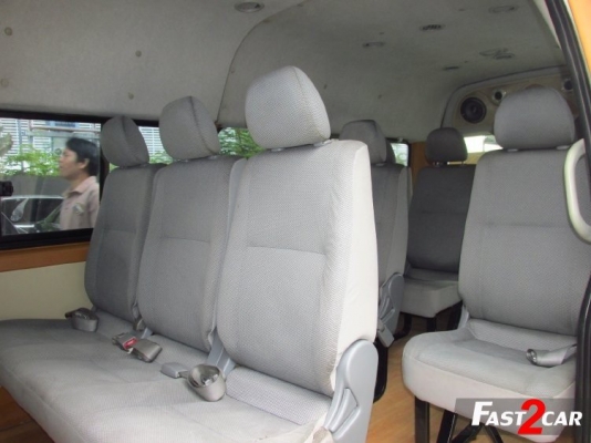 ขาย. TOYOTA COMMUTER D4D 2.5 ดีเชล ตู้หลังคาสุง ราคา. 499,000 บาทปี2005 เกียร์ธรรมดา สวยเว่อร์  โทร 0922726669 ตันหยงค่ะ