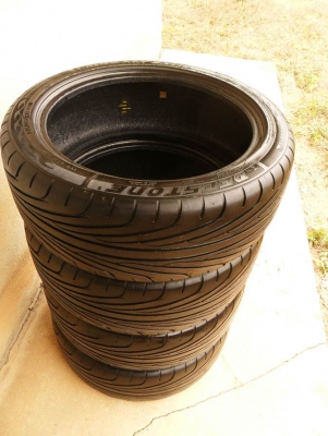 ยางขอบ17ลงพื้นกลางปี12(4เส้น2,900บ)-215-45 R17ดอกหนาๆ