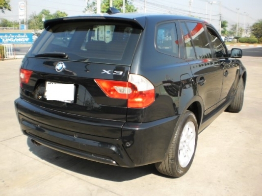 BMW X3 ปี2007 สีดำ BMW X3 ปี2007 สีดำ