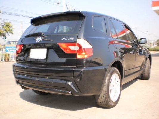 BMW X3 ปี2007 สีดำ BMW X3 ปี2007 สีดำ