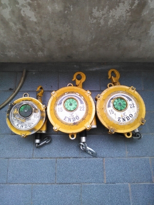 รอกสริง balancer ทุ่นแรง น้ำหนัก 15-22 15-22 9-15 กิโลกรัม