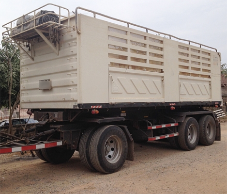 รถเจ้าของฝากขาย HINO MEGA 344 ซีรีส์500 HI-Speed ปี 53 พร้อมลูกพ่วงสามมิตร ปี 56 ไมล์ 2แสน