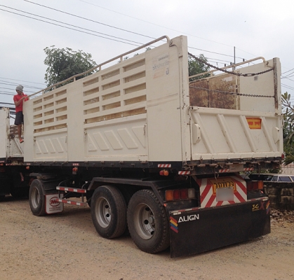 รถเจ้าของฝากขาย HINO MEGA 344 ซีรีส์500 HI-Speed ปี 53 พร้อมลูกพ่วงสามมิตร ปี 56 ไมล์ 2แสน