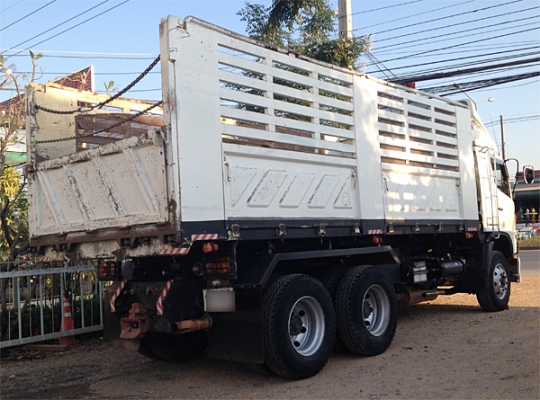 รถเจ้าของฝากขาย HINO MEGA 344 ซีรีส์500 HI-Speed ปี 53 พร้อมลูกพ่วงสามมิตร ปี 56 ไมล์ 2แสน