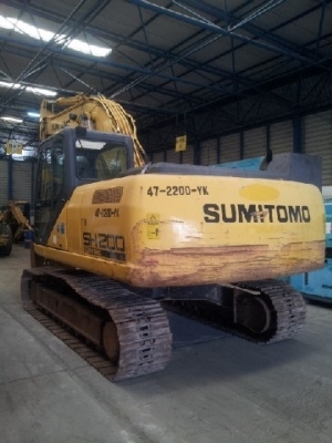 รถขุด Sumitomo SH200-5 #200A5-2201 ชั่วโมงทำงานน้อย เครื่องยนต์ Isuzu จากญี่ปุ่น สนใจโทร. 080-6565422 (หนิง)