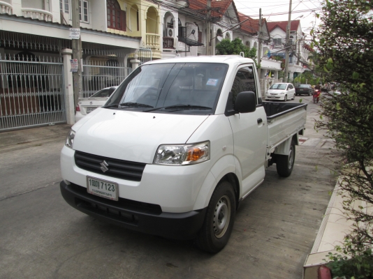 Suzuki, carry pickup โฉม st-20 สีขาว เกียร์ธร -13