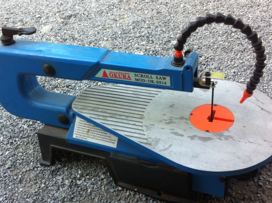 แท่นเลื่อยฉลุ OKURA OK-SS16 ปรับรอบการทำงานได้ ช่วงคอยาว 16 นิ้ว แท่นเลื่อยฉลุ OKURA OK-SS16 ปรับรอบการทำงานได้ ช่วงคอยาว 16 นิ้ว