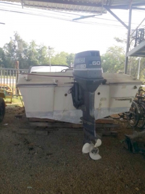 ขายเรือ Yamaha 20 ฟุต เครื่อง 60 แรง