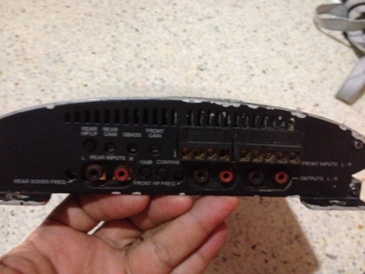 เเอม precision power pc4400 4ch made in usa เเท้สภาพเดิมๆไม่มีซ่อมตามรูป