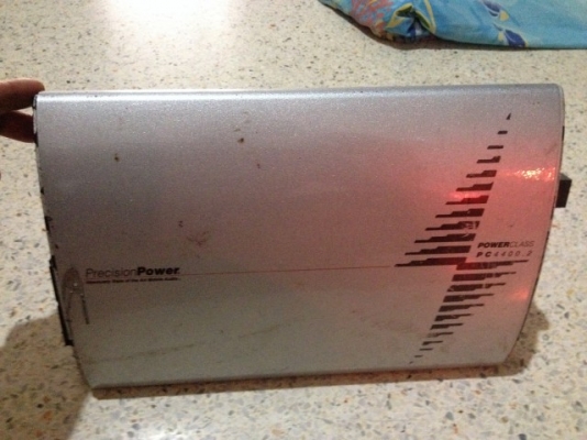 เเอม precision power pc4400 4ch made in usa เเท้สภาพเดิมๆไม่มีซ่อมตามรูป
