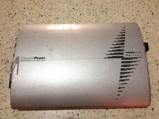 เเอม precision power pc4400 4ch made in usa เเท้สภาพเดิมๆไม่มีซ่อมตามรูป