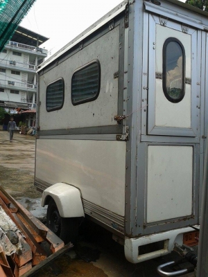 ขายด่วนพ่วงตู้แครี่บอย.ยาว3ม.สูง1.75ม.กว้าง2.2ม.