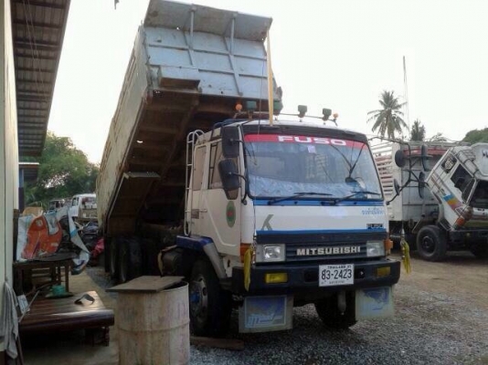 ขายรถบรรทุกสิบล้อดัมพ์ MITSUBISHI MA เครื่อง 6D16-195 แรง 2 เพลา 10 เกียร์ เบรคใหญ่