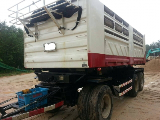 ขายisuzu deca 360 พ่วงแม่ลูกดั้มสามมิตร ปี55 ขาย2750000