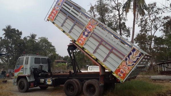 ขาย10ล้อดัมพ์2เพลา อีซูซุ ROCKY260 แรง สโลว์กลาง แชชซีดี เครื่องดี 2เพลาใหญ่ สภาพพร้อมลุยงาน กระบะสวย พ.เพาเวอร์ เบรคทิ๊ฟฟี่ ยางดี