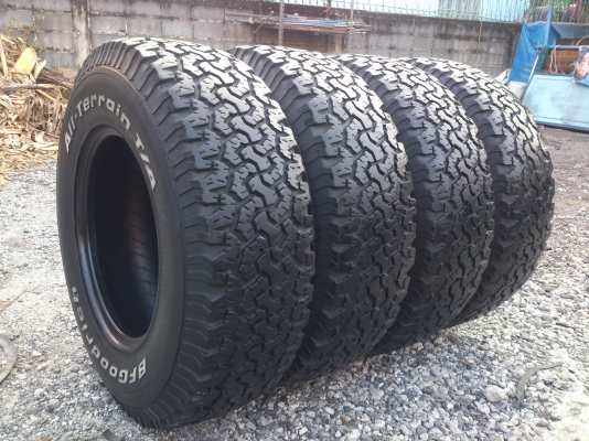 ขายยาง BF ALL-Terrain T/A ขนาด30x9.5R15  ปี08 สวยๆ(ไม่มีปะ) จำนวน 4 เส้น