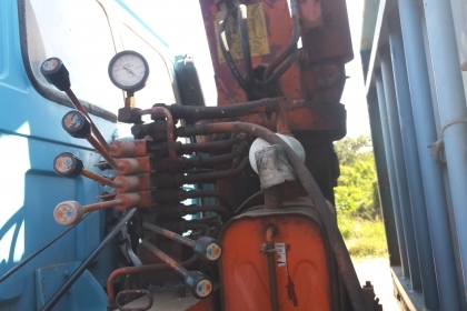 **630,000 บ.ต่อรอง**ขาย6ล้อบรรทุก ติดเครน ISUZU ROCKY FRR11LA 6BG1-175 Turbo เครื่องดี แน่นดี แรง เกียร์ดี ไม่มีหลุด ช่วงล่างใหญ่ Fหน้า-หลัง คัสซีสวยเดิมๆ ไม่ปะไม่ดาม ไม่บวม กระบะเหล็กพื้นเหล็กยาว5.50ม.สภาพดี พื้นดีข้างสวย ไม่ผุ หัวเก๋.ดี ยังสวย ภายในคอนโ