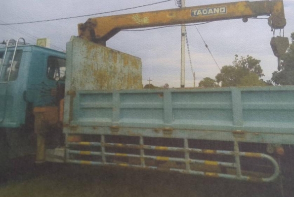 **630,000 บ.ต่อรอง**ขาย6ล้อบรรทุก ติดเครน ISUZU ROCKY FRR11LA 6BG1-175 Turbo เครื่องดี แน่นดี แรง เกียร์ดี ไม่มีหลุด ช่วงล่างใหญ่ Fหน้า-หลัง คัสซีสวยเดิมๆ ไม่ปะไม่ดาม ไม่บวม กระบะเหล็กพื้นเหล็กยาว5.50ม.สภาพดี พื้นดีข้างสวย ไม่ผุ หัวเก๋.ดี ยังสวย ภายในคอนโ