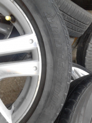 แม๊ก HONDA พร้อมยาง 185/55R15 BRIDGEATONE TURANZA TEL.081-427-3941 แม๊ก HONDA พร้อมยาง 185/55R15 BRIDGEATONE TURANZA TEL.081-427-3941