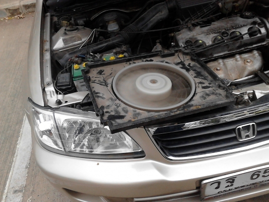 พัดลมระบายความร้อน หม้อน้ำรถยนต์  TEL.081-427-3941