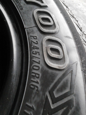 245/70R16 MAXXIS 700 BRAVO A/T ชุด 4 ล้อ ( ยังไม่เคยปะ ) TEL.081-427-3941 245/70R16 MAXXIS 700 BRAVO A/T ชุด 4 ล้อ ( ยังไม่เคยปะ ) TEL.081-427-3941