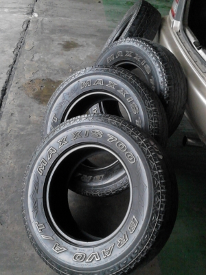 245/70R16 MAXXIS 700 BRAVO A/T ชุด 4 ล้อ ( ยังไม่เคยปะ ) TEL.081-427-3941 245/70R16 MAXXIS 700 BRAVO A/T ชุด 4 ล้อ ( ยังไม่เคยปะ ) TEL.081-427-3941
