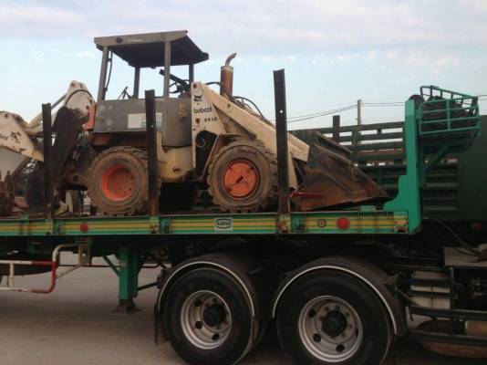 ขายรถBOBCAT ตักหน้าขุดหลัง สภาพดีพร้อมทำงาน