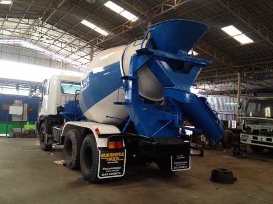 ขายรถโม่ปูน 5 คิว HINO PROFIA เครื่อง K13D 260 แรงม้า ตัวเกียร์ปั่นติดอยู่กับเครื่อง กำลังเก็บงานใหม่หมดทั้งคัน รถสวยพร้อมรับประกัน มีคันเดียว สนใจรีบเลย ค่ะ