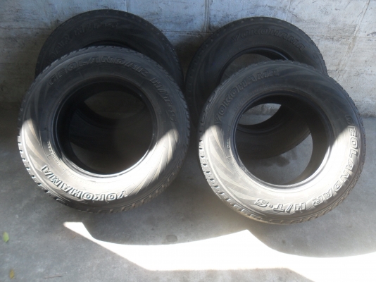 ยาง YOKOHAMA 245/70R16ปี10 สวยๆ 4 เส้น ราคา 2800 บาท