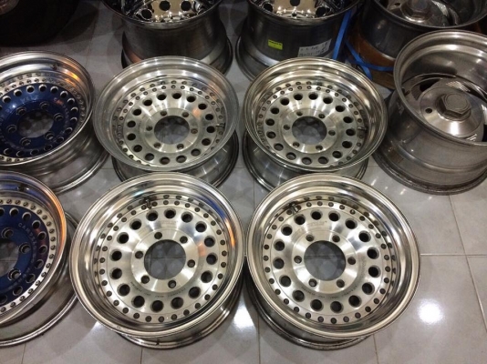 ล้อหยดน้ำ BF GOODRICH 3 ชิ้นแท้ 15x7 ออฟ-13 6/139.7 ประมูลจากญี่ปุ่น