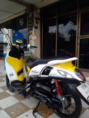 Yamaha Fino FI ปี 2557 รถ 10 เดือน สวยนางฟ้ามากๆ ลาย Sport ขายอย่างถูก Yamaha Fino FI ปี 2557 รถ 10 เดือน สวยนางฟ้ามากๆ ลาย Sport ขายอย่างถูก