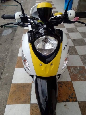 Yamaha Fino FI ปี 2557 รถ 10 เดือน สวยนางฟ้ามากๆ ลาย Sport ขายอย่างถูก Yamaha Fino FI ปี 2557 รถ 10 เดือน สวยนางฟ้ามากๆ ลาย Sport ขายอย่างถูก