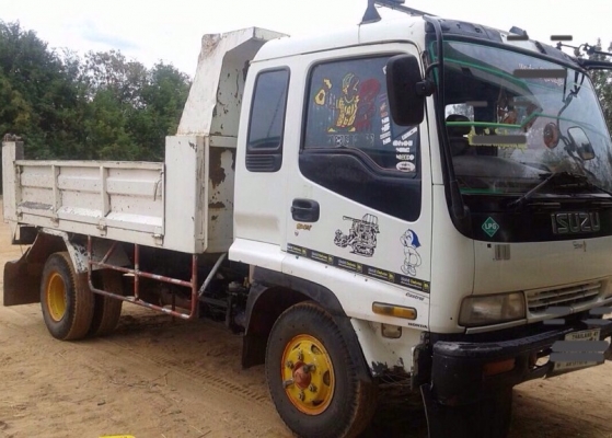 ISUZU DECA 195 HP 6HE1 หกล้อดั๊มพ์ กระบะดั๊มพ์เหล็ก 6 ตันความยาว 3.60 เมตรสภาพสวย เครื่องแน่นดีแรงดี ภายในเก๋งคอนโซลสวยครบ แอร์เย็น พวงมาลัยเพาเวอร์ ระบบเบรคทริ๊ปฟี้ครบครัน ช่วงล่างคัชซีสวยเดิมๆ ยาง 8.25 ขอบ 16 สภาพดี 70\% พร้อมบรรทุกพร้อมใช้งาน เอกสารทะเบ ISUZU DECA 195 HP 6HE1 หกล้อดั๊มพ์ กระบะดั๊มพ์เหล็ก 6 ตันความยาว 3.60 เมตรสภาพสวย เครื่องแน่นดีแรงดี ภายในเก๋งคอนโซลสวยครบ แอร์เย็น พวงมาลัยเพาเวอร์ ระบบเบรคทริ๊ปฟี้ครบครัน ช่วงล่างคัชซีสวยเดิมๆ ยาง 8.25 ขอบ 16 สภาพดี 70\% พร้อมบรรทุกพร้อมใช้งาน เอกสารทะเบ