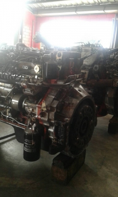 เครื่องยนต์อีซูซุ 195แรงม้า 6HE1-2 ฟิตติดดีมาก ข้อเหวี่ยงSTD ร้บประกัน