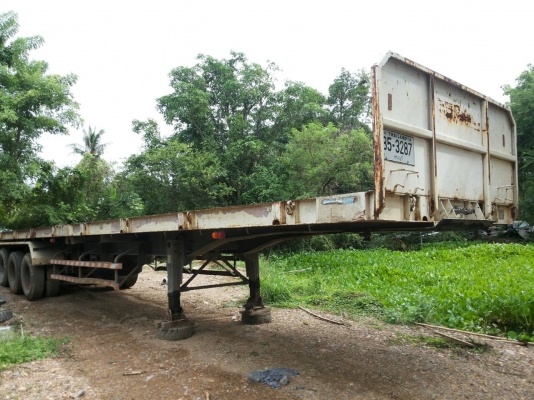 ขายหัวลากHINO Frofia สองเพลาพร้อมหางพื้นเรียบสามเพลา