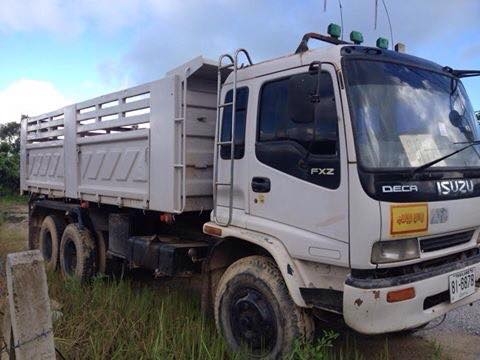 ขายรถสิบล้อ Isuzu DECA 270 ยูโรวัน ดั้มสามมิตร มีระบบลากพ่วง ราคาต่อรอง