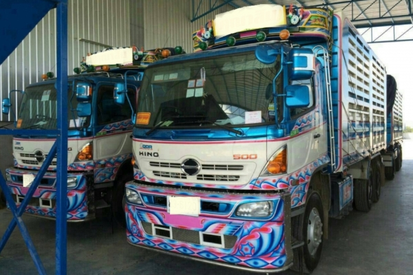 ขายดาวน์ HINO 344 กระเหล็กคอกเกษตร อู่ ซีที ทรัค รถปี 57( เปิดขายอีกรอบ )