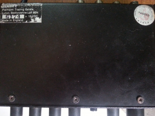 ปรี ZENITH แท้ๆ ครับ