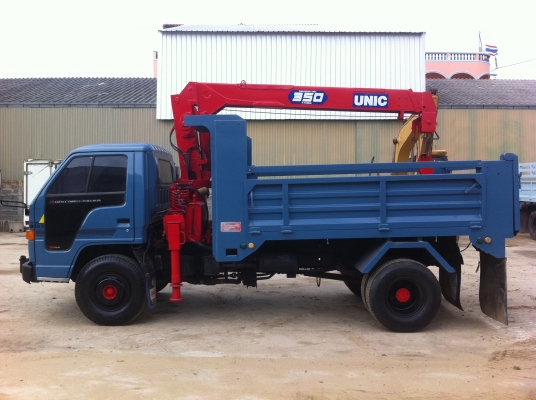 ISUZU NPR ช่วงล่าง F ยางเต็ม ดั้ม-เทรน Unic 3.5 ตัน ท้อง V เครื่อง 4BD1 -115 แรงม้า พวงมาลัยพาวเวอร์ ช่วงล่าง F คัสซีสวย ทะเบียนพร้อมโอน