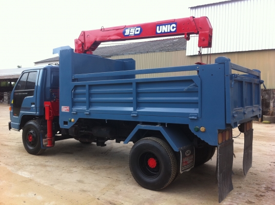 ISUZU NPR ช่วงล่าง F ยางเต็ม ดั้ม-เทรน Unic 3.5 ตัน ท้อง V เครื่อง 4BD1 -115 แรงม้า พวงมาลัยพาวเวอร์ ช่วงล่าง F คัสซีสวย ทะเบียนพร้อมโอน