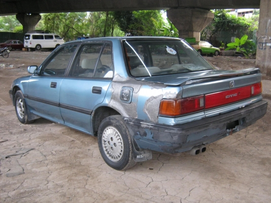 ฮอนด้าซีวิค ปี89 เกียร์ออโต ติดแกสแอลพีจี 22000