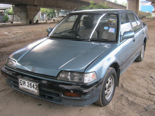 ฮอนด้าซีวิค ปี89 เกียร์ออโต ติดแกสแอลพีจี 22000