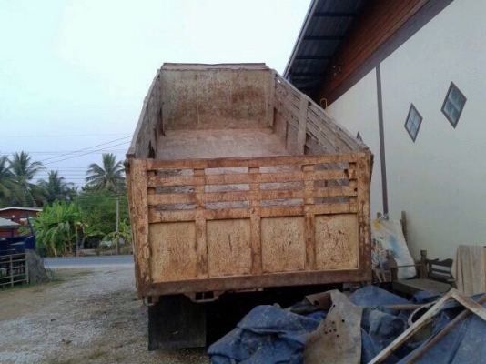 ขายรถบรรทุกสิบล้อดัมพ์ MITSUBISHI MA เครื่องเดิม 6D16-195 แรง 10 เกียร์ เบรคใหญ่