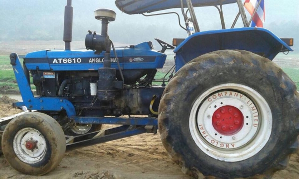 ฟอร์ดแองโกไทย เครื่อง TH 90 แรงผาน 7 ของ CMT พวงมาลัยไม่มีหลวมออกมาไม่ได้ใช้งานหนัก