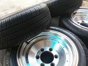 ขายล้อ เรโท พร้อมยางขอบ 14  6 รู ยางดันล๊อบ 2012  175/65/14