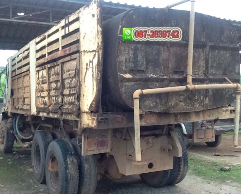 ขายรถดั้มพ์ 10 ล้อ 2 เพลา พร้อมแทงค์นํ้าและอุปกรณ์