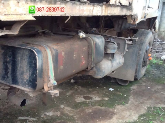 ขายรถดั้มพ์ 10 ล้อ 2 เพลา พร้อมแทงค์นํ้าและอุปกรณ์