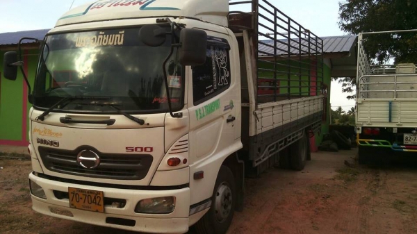 ขายHINO MEGA ปี53 ยาว5.50เมตร เครื่อง150แรง เครื่องดี แคชซีสวย พ.เพาเวอร์ เบรกทิฟฟี่ ภายในสวย แอร์เย็น สภาพพร้อมใช้งาน เอกสารพร้อมโอน ราคา940,000 จัดไฟแนนซ์ได้ เงื่อนไขง่ายๆวันเดียวรับรถ สนใจโทร 090-8588220คุณนะ ID:narong498 หรือ www.truck.in.th/498 หรือf