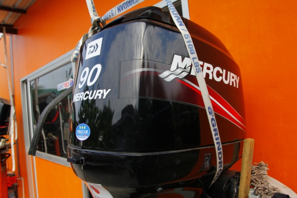 เครื่องMercury90แรง 2จังหวะ ปี2009