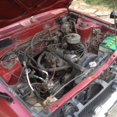 ขายtoyota ke30 สีแดง4ประตู ไมลเหลียม เครือง4k5เกียร์ แก็ส100\% เครืองดีช่วงล่างดีไม่ผุสีพอใด้มีแอร์ พร้อมขับ ทะเบียนกทม พร้อมโอน 1พวงมาลัยไม้momo 13นิ้ว 2กระจกกระสุน1คู่ 3วิทยุ cd USB 4แม็กแท้ลายรังผึง ขอบ13กว้าง6นิ้ว ยางbridgestone175 70 13 5ท่อสแตนเลส ni